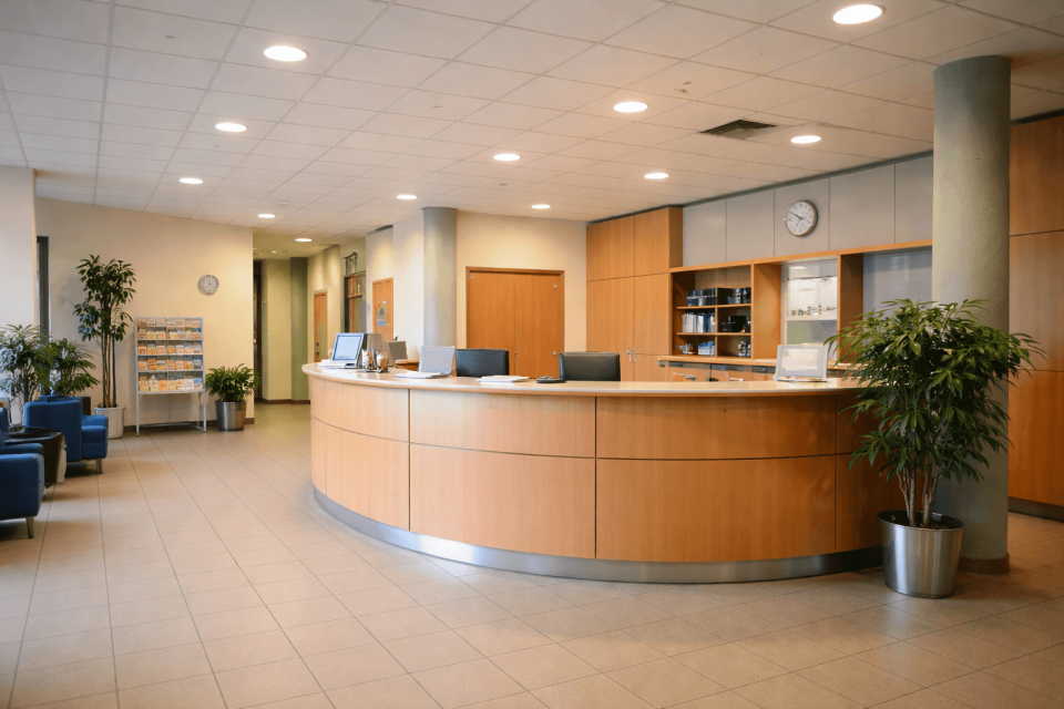 Empfangsbereich unserer SEO Agentur in Rosenheim